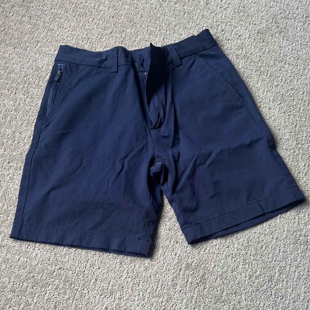 Vineyard Vines Navy Performance Stretch Shorts